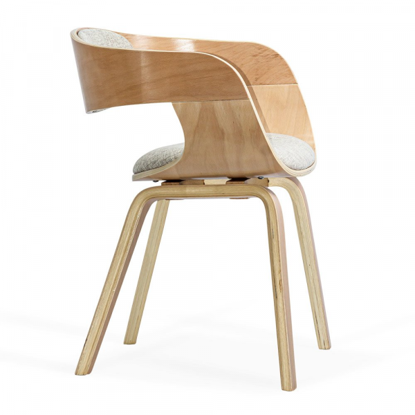 Бежов трапезен стол.