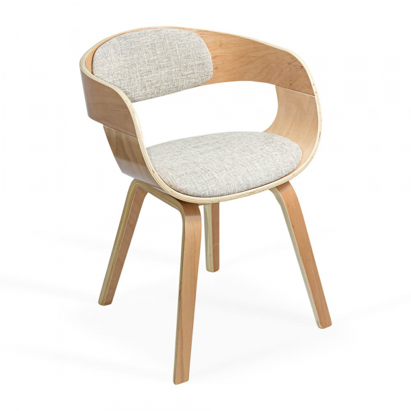 Бежов трапезен стол.