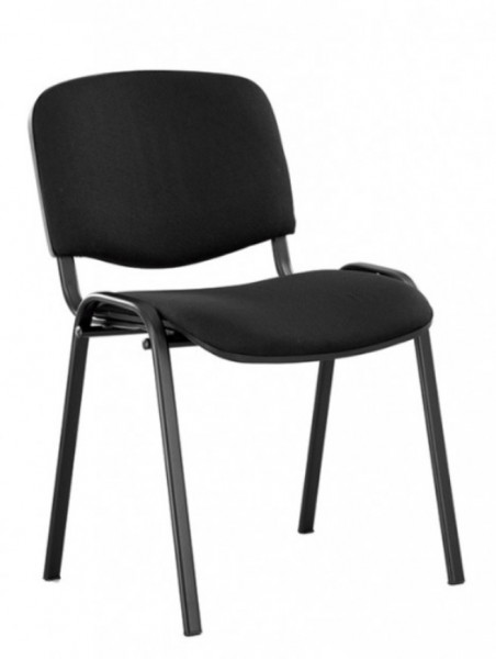 Черен посетителски стол.