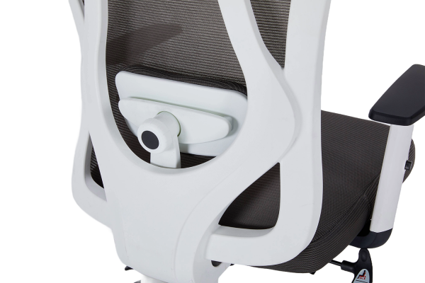 ЕРГОНОМИЧЕН СТОЛ VELLA МЕШ ТЪМНОСИВ