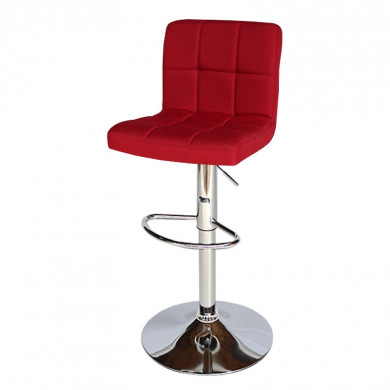 БАР СТОЛ CALIPSO 12 ДАМАСКА МАЛИНОВО ЧЕРВЕН