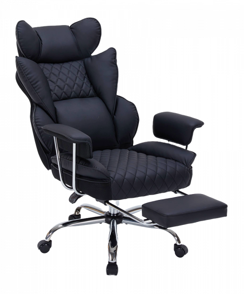 ДИРЕКТОРСКИ СТОЛ IMPERIAL ЕКО КОЖА ЧЕРЕН