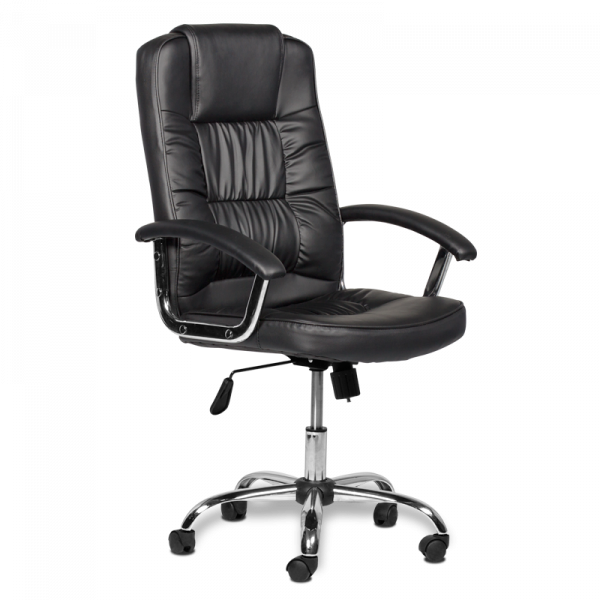 Директорски стол в черен цвят.