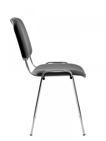 Сив посетителски стол.