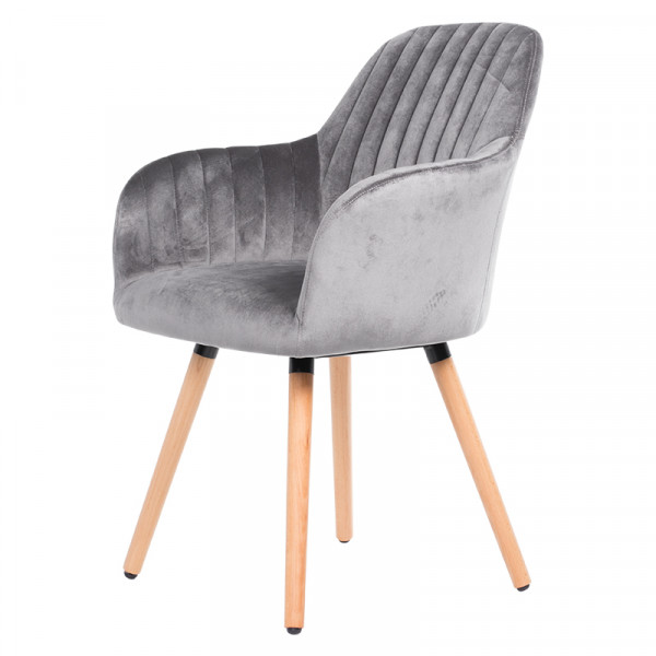 ТРАПЕЗЕН СТОЛ 9970 ДАМАСКА СИВ