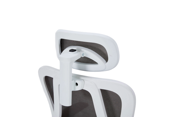 ЕРГОНОМИЧЕН СТОЛ VELLA МЕШ ТЪМНОСИВ