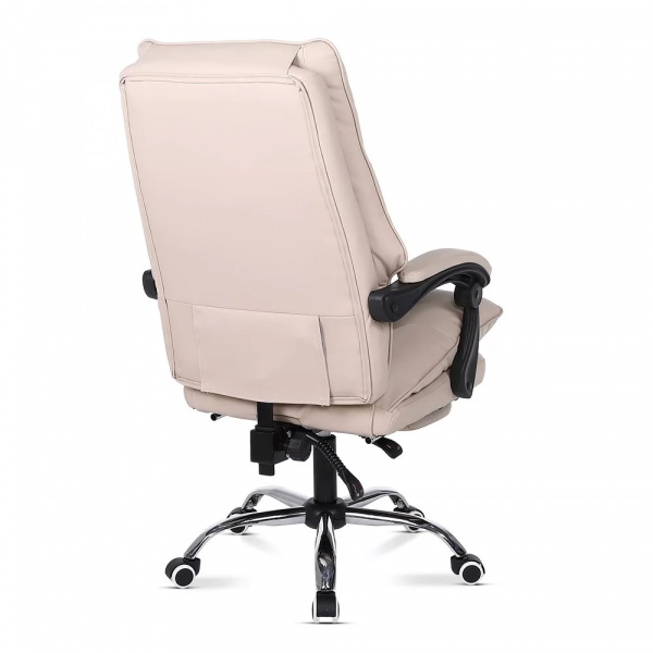 ДИРЕКТОРСКИ СТОЛ SOLOMON ЕКО КОЖА БЕЖОВ