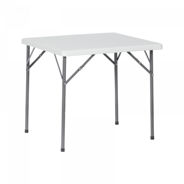 Сгъваема бяла маса.