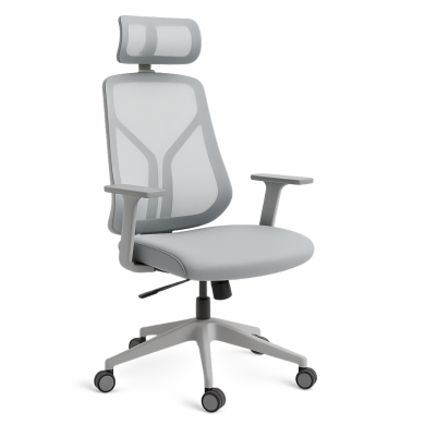 ЕРГОНОМИЧЕН СТОЛ OMEGA HR СИВ