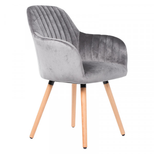 ТРАПЕЗЕН СТОЛ 9970 ДАМАСКА СИВ