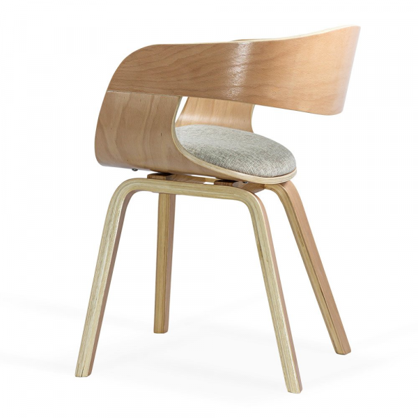 Бежов трапезен стол.