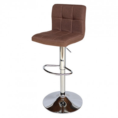 БАР СТОЛ CALIPSO 12 ДАМАСКА ТЪМНОКАФЯВ