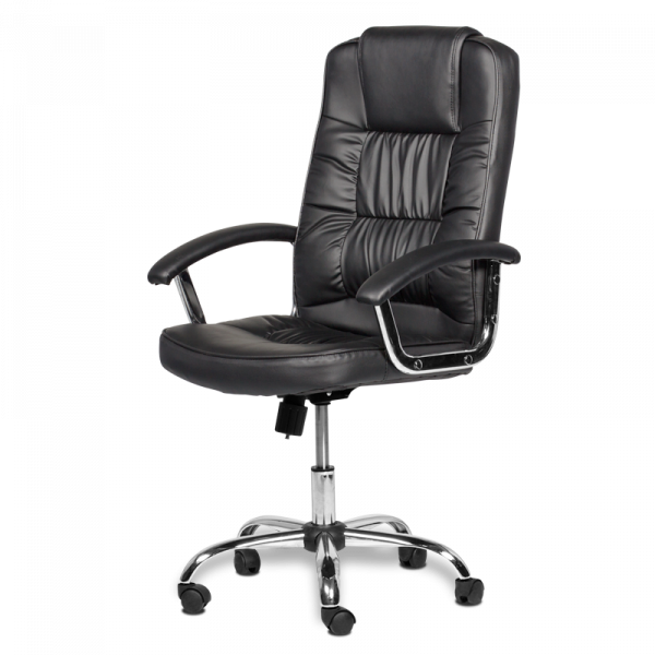 Директорски стол в черен цвят.