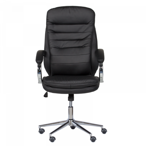 ДИРЕКТОРСКИ СТОЛ 6113-1 ХРОМ ЧEРEН