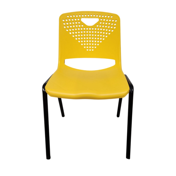 Жълт посетителски стол.