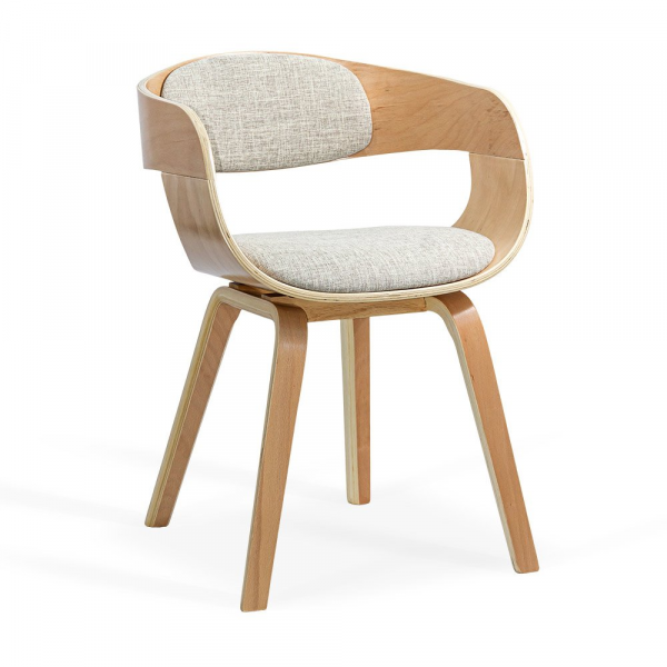 Бежов трапезен стол.