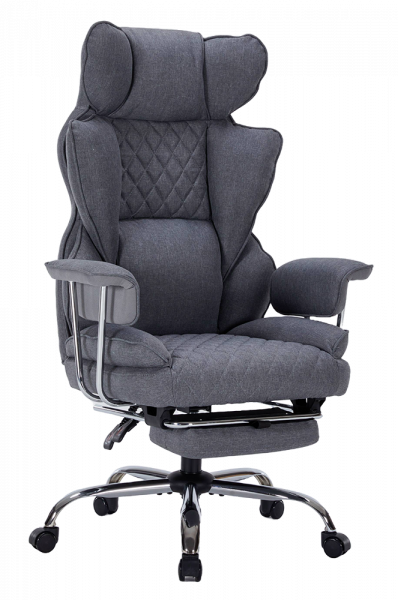 ДИРЕКТОРСКИ СТОЛ IMPERIAL ДАМАСКА СИВ