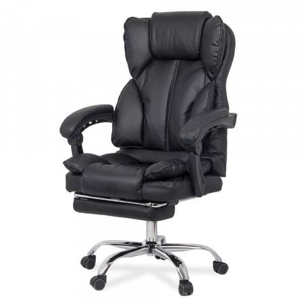 Директорски стол в черен цвят.