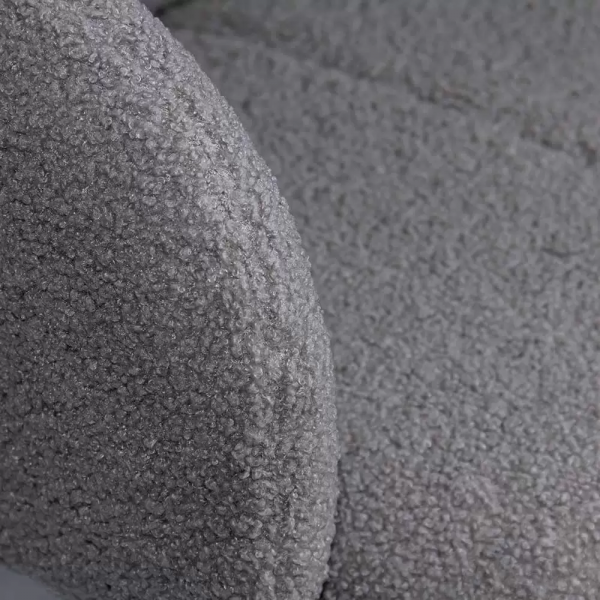 Сив трапезен стол.