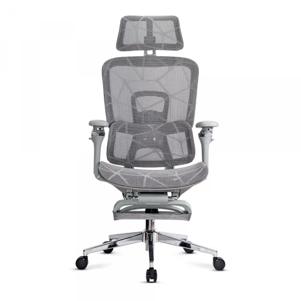 ЕРГОНОМИЧЕН СТОЛ NAVO СИВ