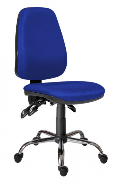 Работен стол 1140 в син цвят.