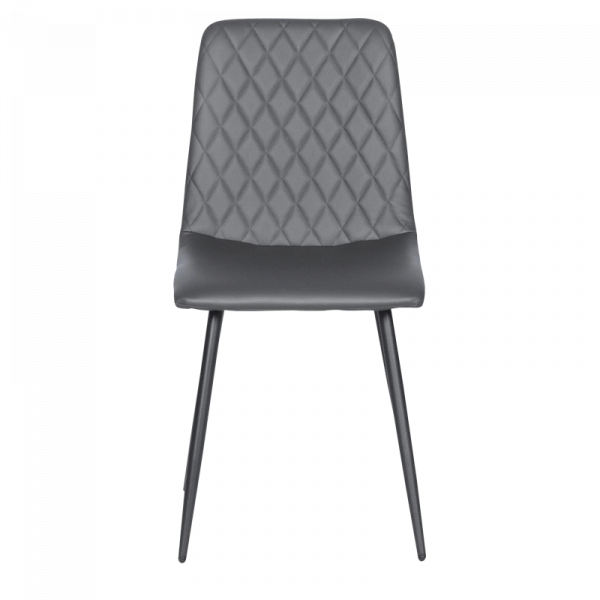 ТРАПЕЗЕН СТОЛ MONZA ЕКО КОЖА СИВ