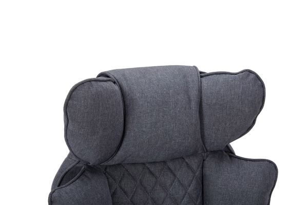 ДИРЕКТОРСКИ СТОЛ IMPERIAL ДАМАСКА СИВ