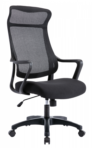 ЕРГОНОМИЧЕН СТОЛ SMOOTH BLACK ЧЕРЕН