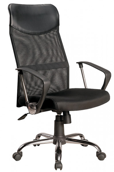 Директорски стол в черен цвят.