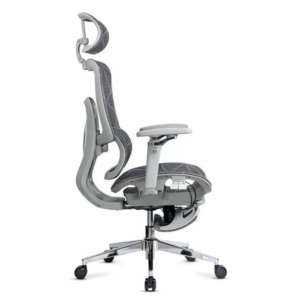 ЕРГОНОМИЧЕН СТОЛ NAVO СИВ