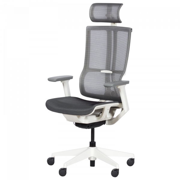 Ергономичен стол в черен цвят.