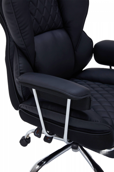 ДИРЕКТОРСКИ СТОЛ IMPERIAL ЕКО КОЖА ЧЕРЕН