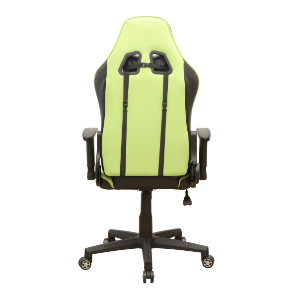 Зелен геймърски стол.