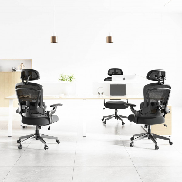 ЕРГОНОМИЧЕН СТОЛ ELORA ЧЕРЕН