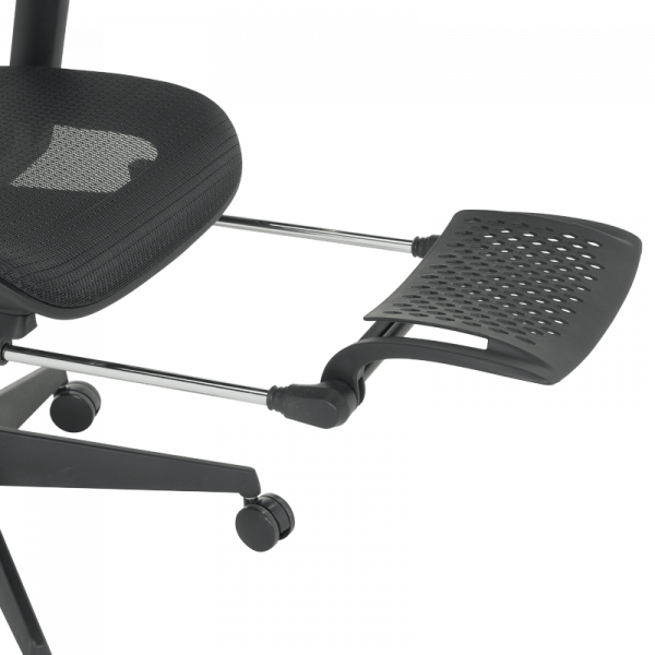 Черен ергономичен стол Colmar.