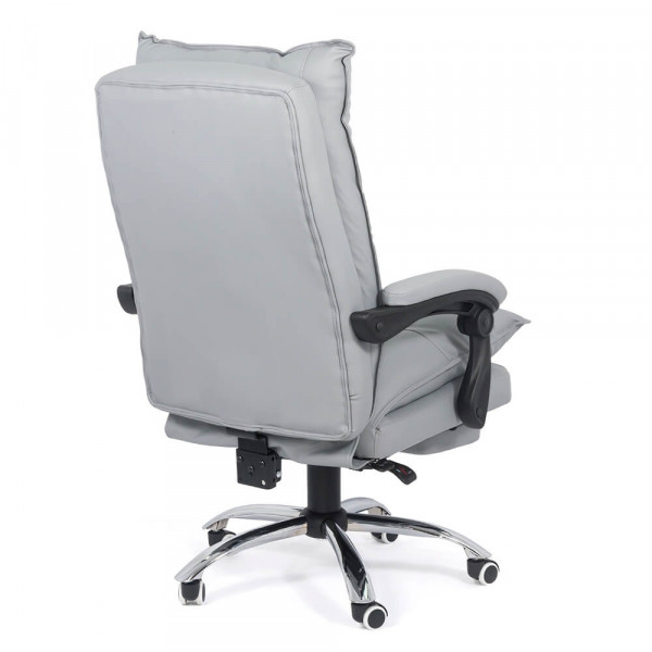 Директорски стол в сив цвят.