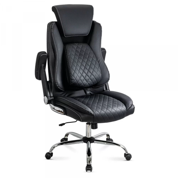 Черен директорски стол.