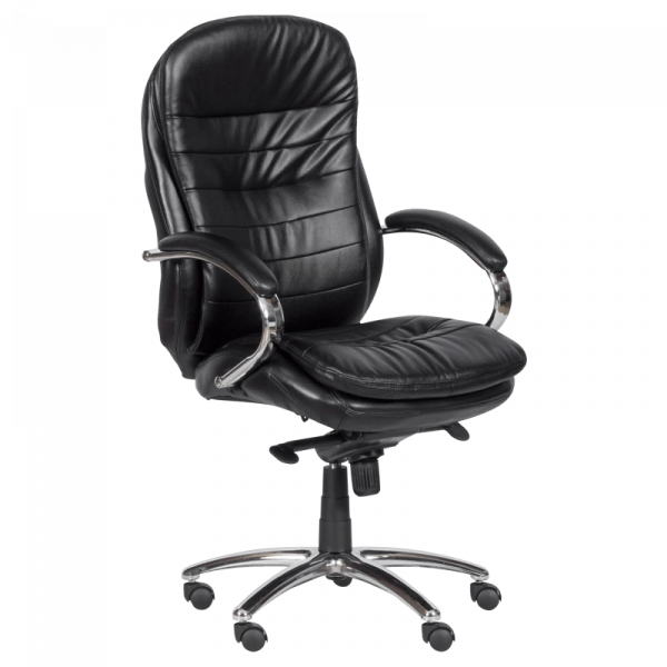 Директорски стол в черен цвят.