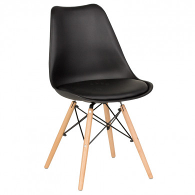 ТРАПЕЗЕН СТОЛ CAMINO ART WOOD 9960 ЕКО КОЖА ЧЕРЕН