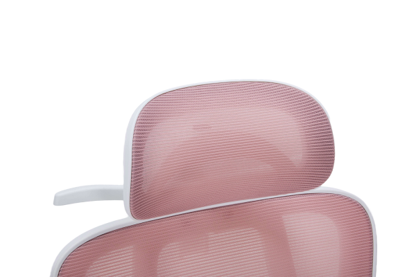 ЕРГОНОМИЧЕН СТОЛ VELLA МЕШ РОЗОВ