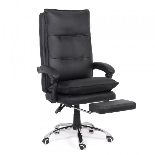 Директорски стол в черен цвят.