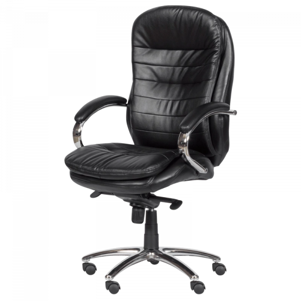 Директорски стол в черен цвят.