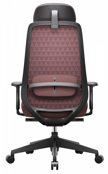 ЕРГОНОМИЧЕН СТОЛ MOKA BLACK БОРДО