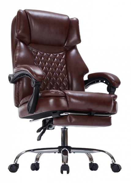 ДИРЕКТОРСКИ СТОЛ AIR MAX ЕКО КОЖА КАФЯВ