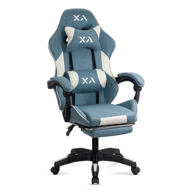 ГЕЙМЪРСКИ СТОЛ  XANTOS ДАМАСКА СИН