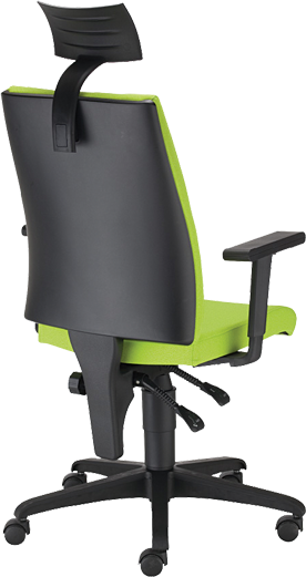 Директорски стол в черен цвят.