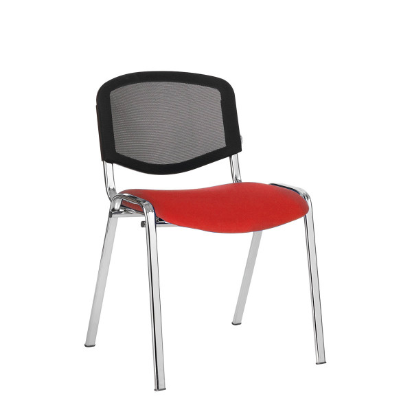 ПОСЕТИТЕЛСКИ СТОЛ TAURUS NET ХРОМ ДАМАСКА C* - 5 ЦВЯТА