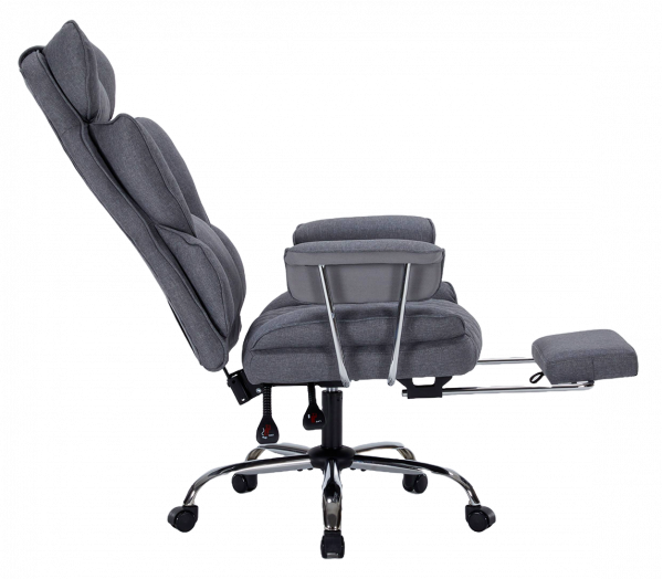 ДИРЕКТОРСКИ СТОЛ IMPERIAL ДАМАСКА СИВ